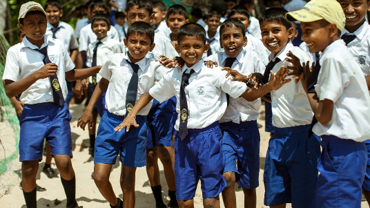 school-children-dressed-uniform-have-fun-play-schoolyard